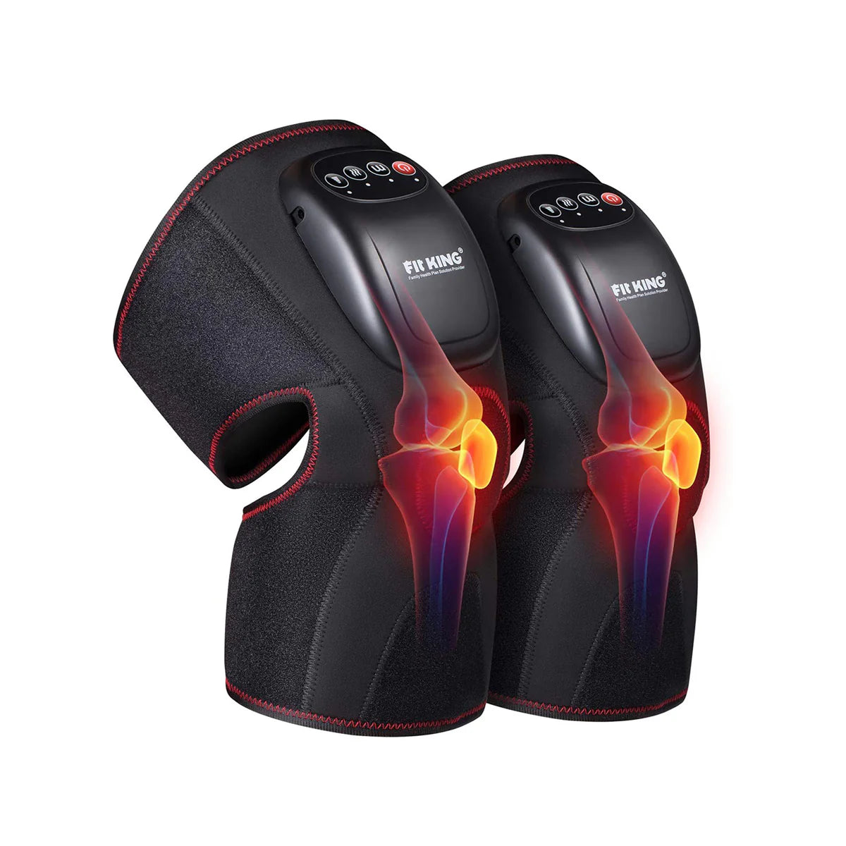 Masajeador de Rodilla FITKING FT-032K | Calor y Compresión
