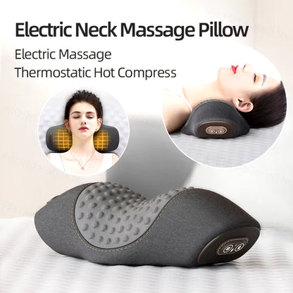 NeckReset Pro – Almohada Cervical con Masaje y Calor