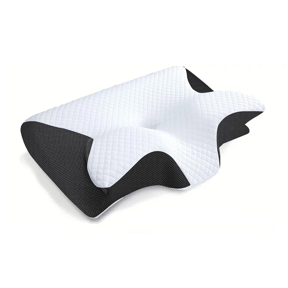 🦋 Almohada Cervical Mariposa de Espuma Viscoelástica