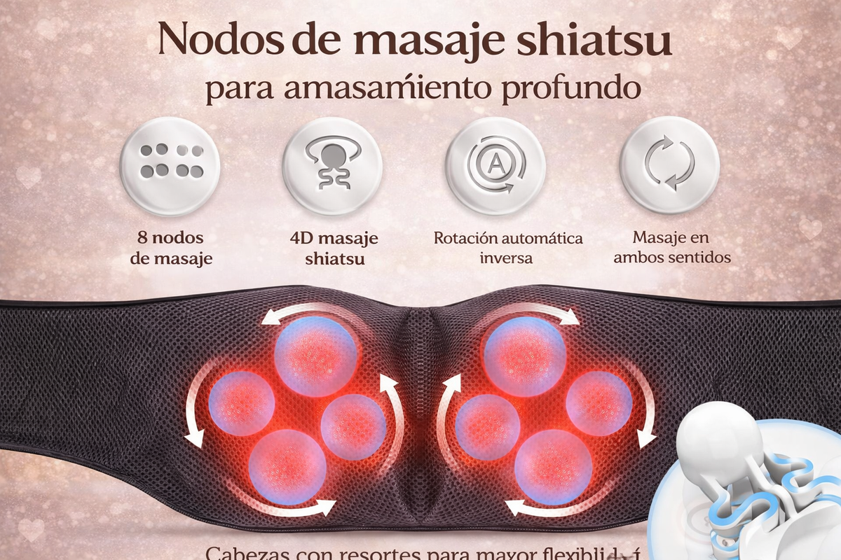 Back Massager, Heated Shiatsu Neck Massager, Portable Full Body Massager,Deep Kneading Shoulder Electric Massage Shawl,Waist Leg