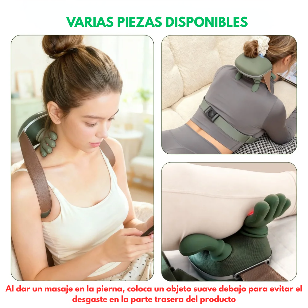 CerviRelief Pro™ – Masajeador Cervical Inteligente