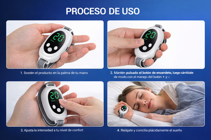 SleepEase Pulse – Dispositivo Inteligente de Ayuda al Sueño