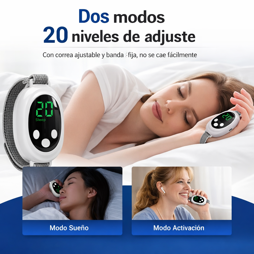 SleepEase Pulse – Dispositivo Inteligente de Ayuda al Sueño