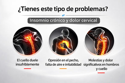 NeckReset Pro – Almohada Cervical con Masaje y Calor