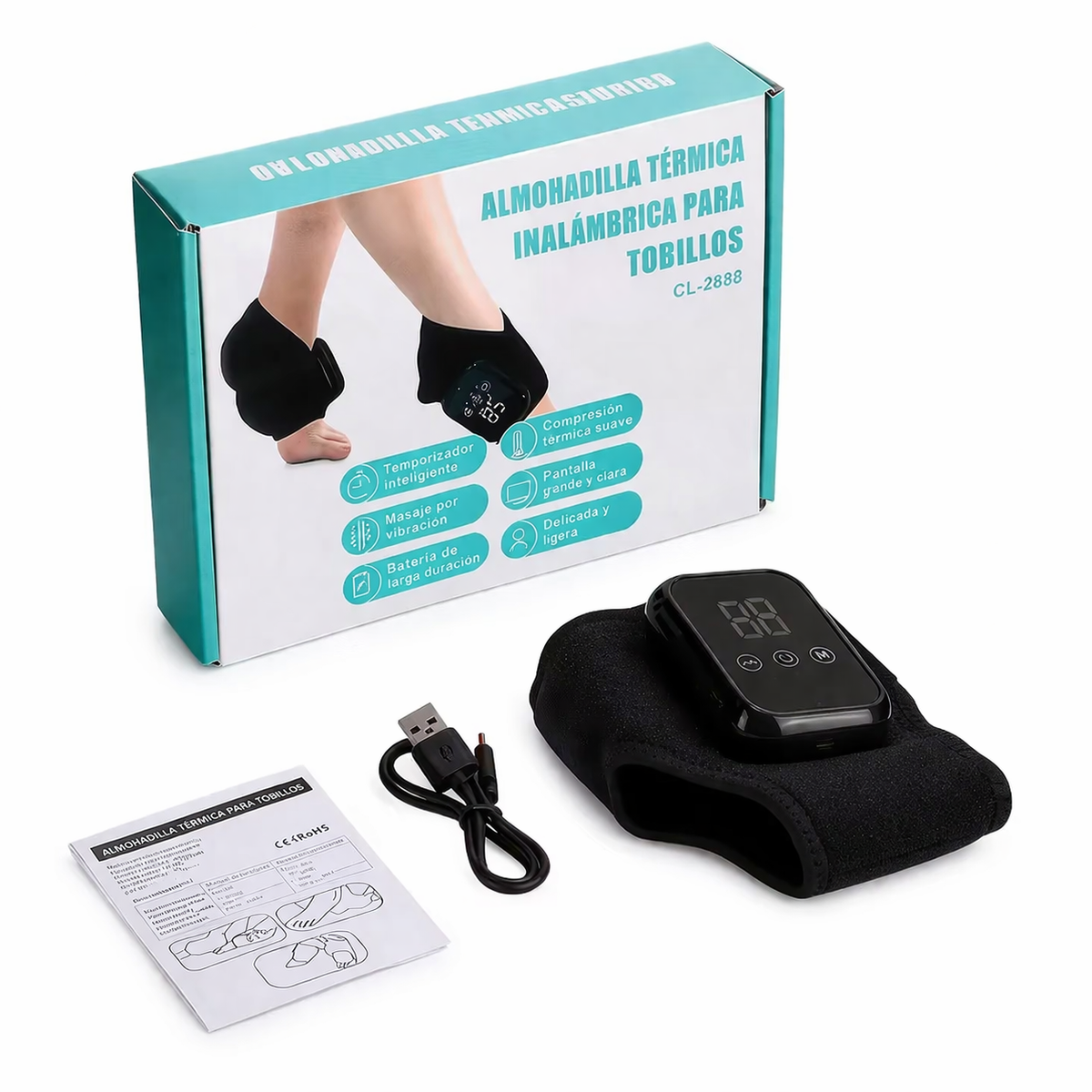 AnkleRelief Pro – Masajeador de Tobillo con Calor