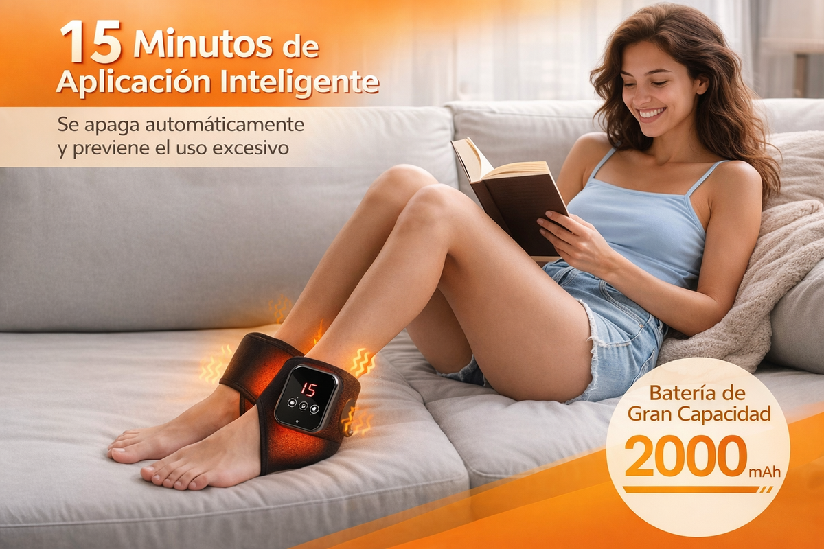 AnkleRelief Pro – Masajeador de Tobillo con Calor