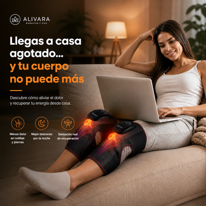 Masajeador de Rodilla FITKING FT-032K | Calor y Compresión
