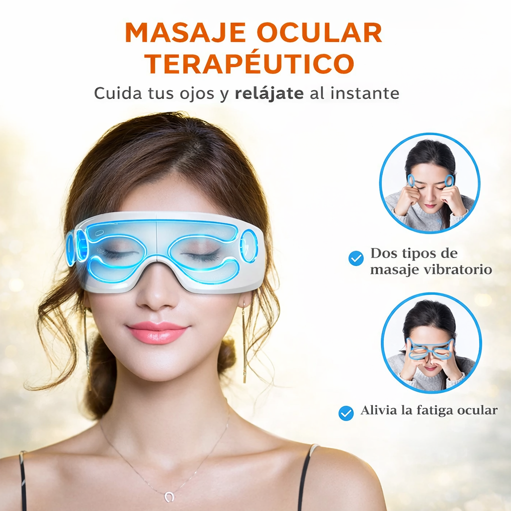 EyeHarmony 4D – Masajeador Inteligente de Ojos