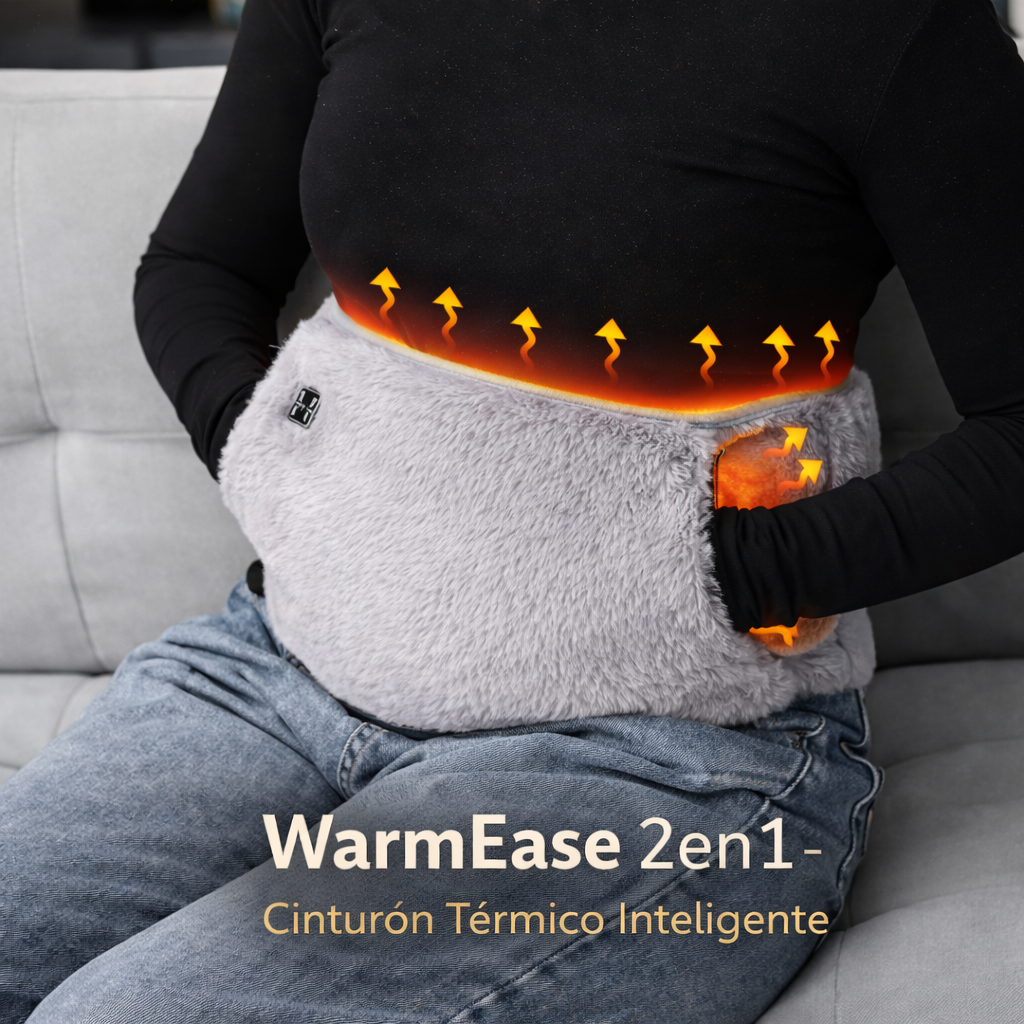 WarmEase 2en1 – Cinturón Térmico Inteligente
