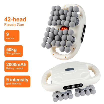 FasciaRelief Pro — Masajeador de Cuerpo Completo 42 Cabezas